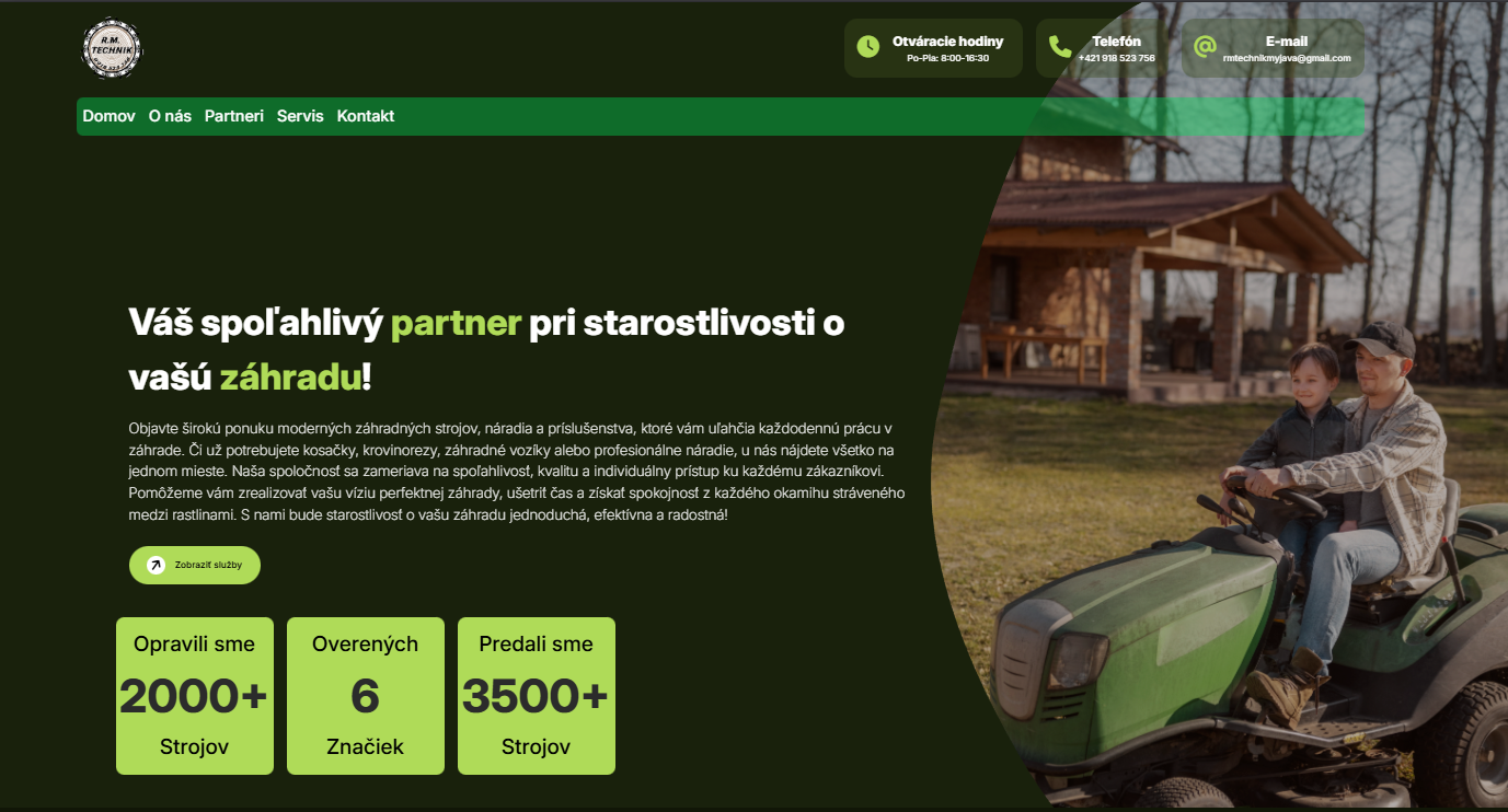 image of E-commerce landing page project